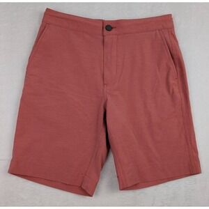 Faherty All Day Shorts Mens 29‎ Red Drawstring Performance Chino Shorts